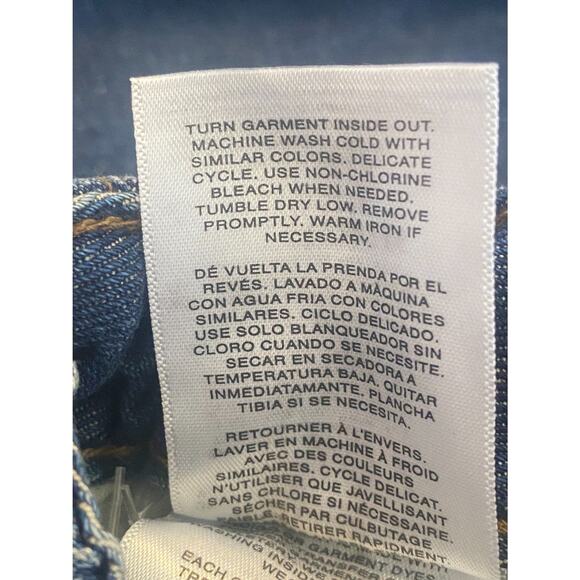 Kensie Jeans Vintage Luxe The High Rise Barrel Button Front Jean Size 4/27 NWT - Picture 10 of 10